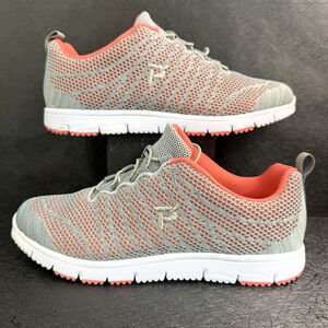 Propet Sneakers For walking/running Coral/Grey WAT062M Women’s Size 8M (B)